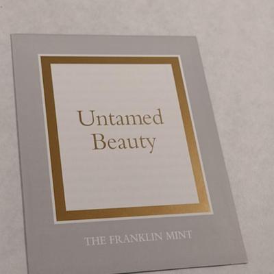 House of Erte Numbered, Limited Edition, Hand Painted Porcelain 'Untamed Beauty' Art Deco Figurine- No. A2899