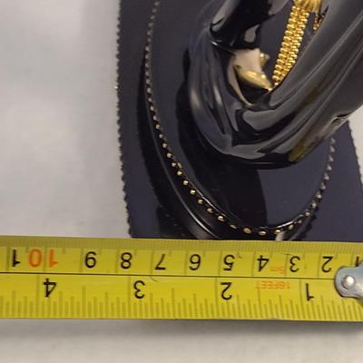 House of Erte Numbered, Limited Edition, Hand Painted Porcelain 'Glamour' Art Deco Figurine- No. 4035