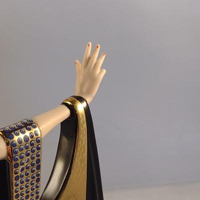 House of Erte Numbered, Limited Edition, Hand Painted Porcelain 'Glamour' Art Deco Figurine- No. 4035