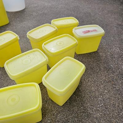 Vintage Tupperware & Other Small Plastic Containers (G2-JS)