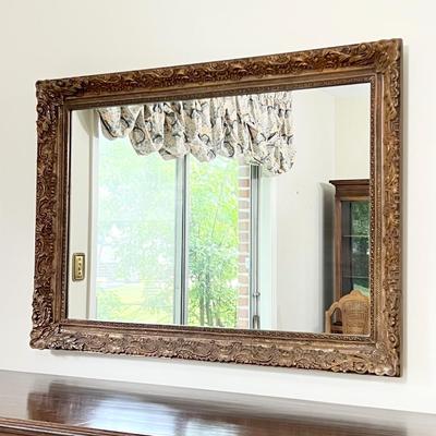 Vtg 1960's Decorative Wall Mirror
