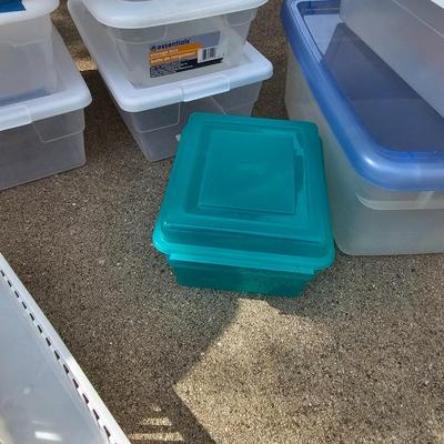 Clear Shoebox Storage Containers & More (G1-JS)