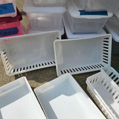 Clear Shoebox Storage Containers & More (G1-JS)
