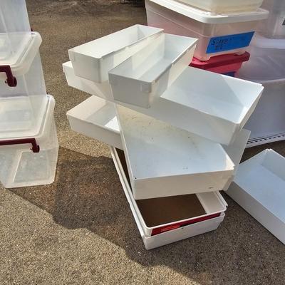 Clear Shoebox Storage Containers & More (G1-JS)