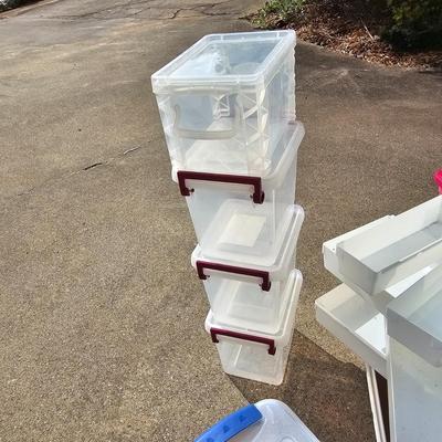 Clear Shoebox Storage Containers & More (G1-JS)