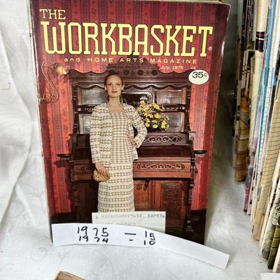 Work basket craft magazines 1960-1970