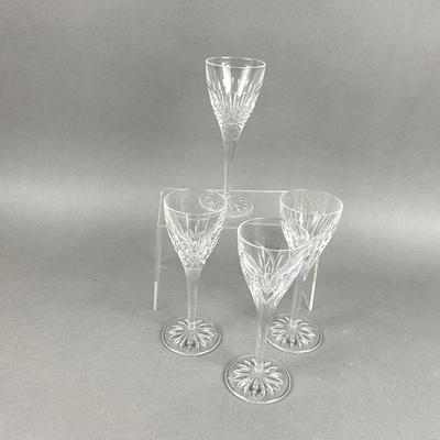 BB236 Set of Four Waterford Crystal Wine Glasses