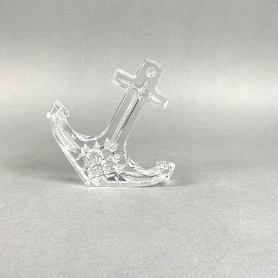 BB239 Waterford Crystal Anchor Paperweight `