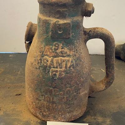 Vintage Santa Fe 9.5 Railroad Jack