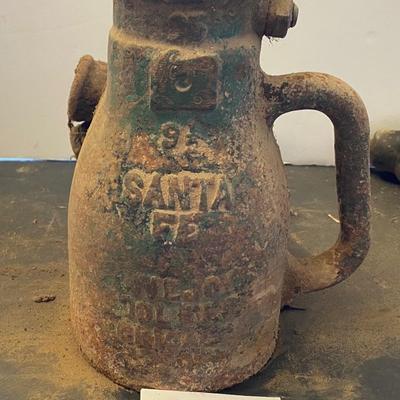 Vintage Santa Fe 9.5 Railroad Jack