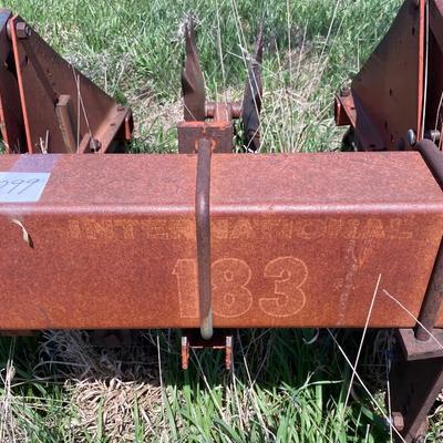 International 183 16â€™ Cultivator