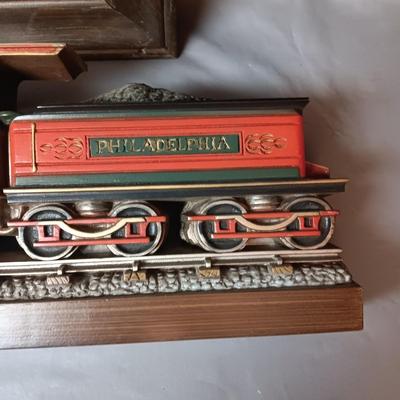 THE PHILADELPHIA 1871 BURWOOD TRAIN AND WESTERN WALL ART