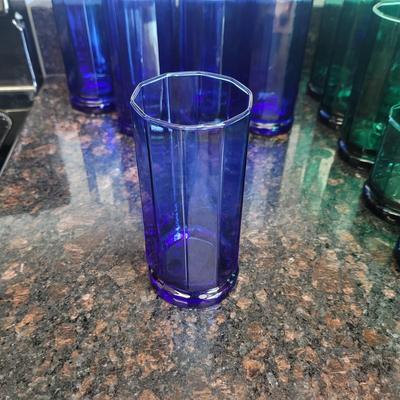 Anchor Hocking Colored Drinking Glasses (K-CE)
