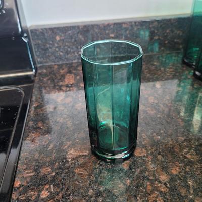 Anchor Hocking Colored Drinking Glasses (K-CE)