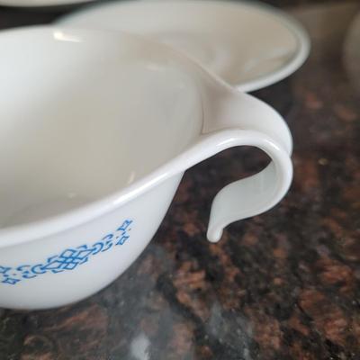 White Corelle Dishes (K-CE)