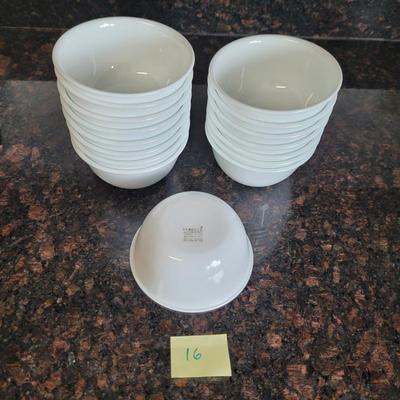 White Corelle Dishes (K-CE)