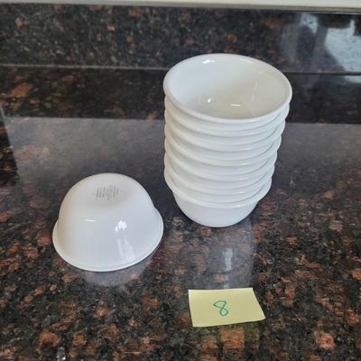 White Corelle Dishes (K-CE)