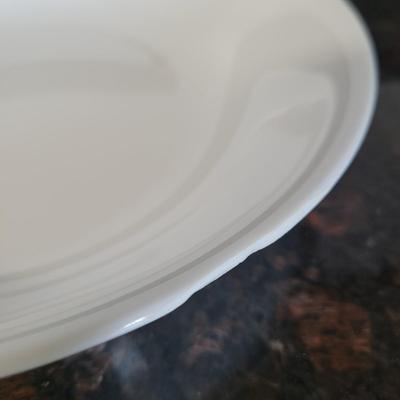 White Corelle Dishes (K-CE)