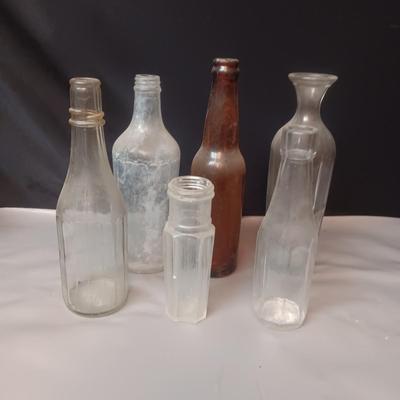 OLD GLASS BOTTLES