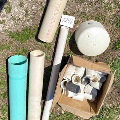 Plastic Pipe Lot