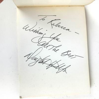 1128 Two Signed Douglas Hanks Jr. Paperback Books Muskrat, Oxford Then and Now