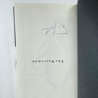 1129 Lot of Three Local Books Signed The Waterman by Tim Junkin