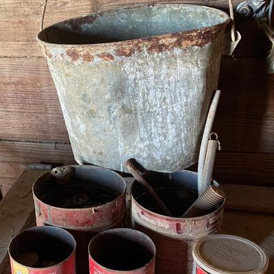 Vintage Bucket and More