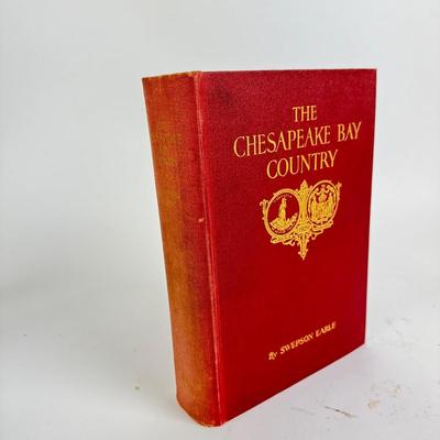 1131 Signed The Chesapeake Bay Country by Swepson Earle