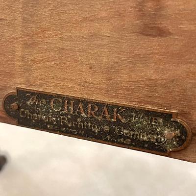 CHARAK FURNITURE ~ Solid Mahogany Cabinet With Ball And Claw Foot