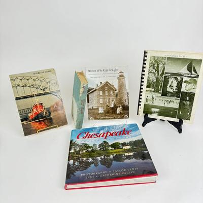 1133 Lot of Annapolis Chesapeake Hardback and Paperback Books
