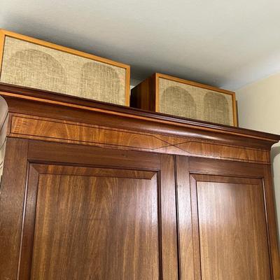 Solid Wood Entertainment Armoire ~ Excellent