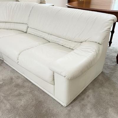 NATUZZI SALOTTI ~ Leather Low Profile Sectional Couch ~ Adjustable / Multi Configure ~ *Read Details
