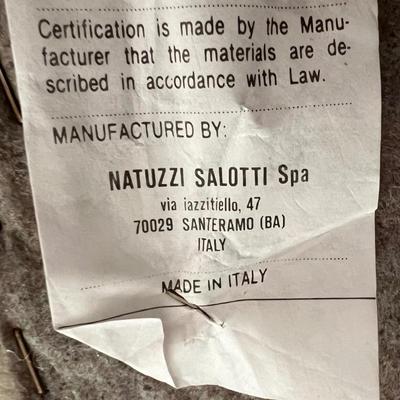 NATUZZI SALOTTI ~ Leather Low Profile Sectional Couch ~ Adjustable / Multi Configure ~ *Read Details