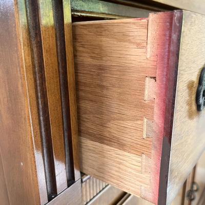 Solid Wood China Cabinet