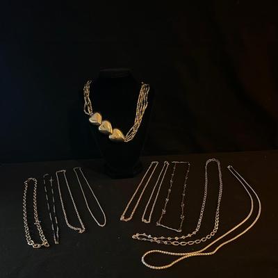 Chunky Silver Costume Jewelry (P-DZ)