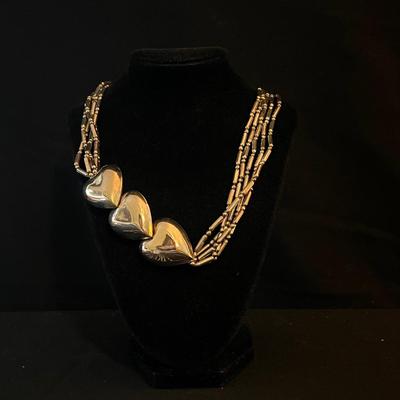 Chunky Silver Costume Jewelry (P-DZ)