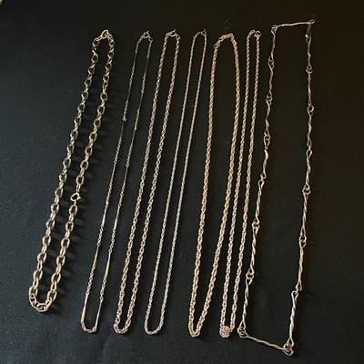 Chunky Silver Costume Jewelry (P-DZ)