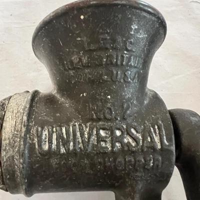 Five Vintage Food Grinders (G1-MK)