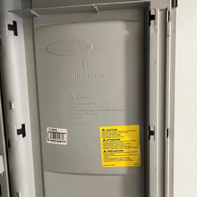 Four Suncast Storage Lockers (G1-MK)