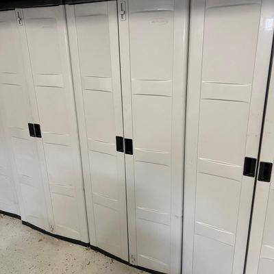 Four Suncast Storage Lockers (G1-MK)