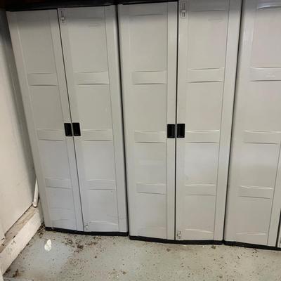 Four Suncast Storage Lockers (G1-MK)