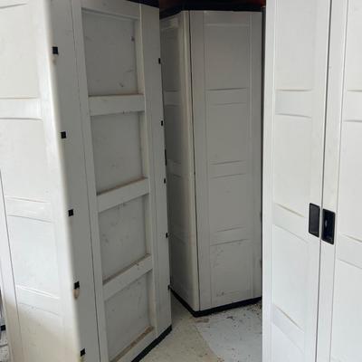 Four Suncast Storage Lockers (G1-MK)