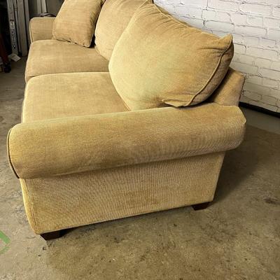 Bassett Two Cushion Roll Arm Sofa