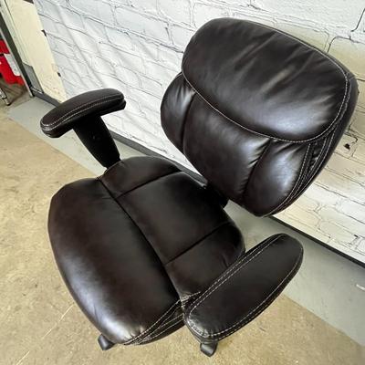 Rolling Leather Office Chair