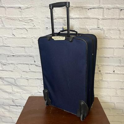 Navy American Tourister Suitcase