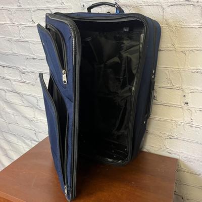 Navy American Tourister Suitcase