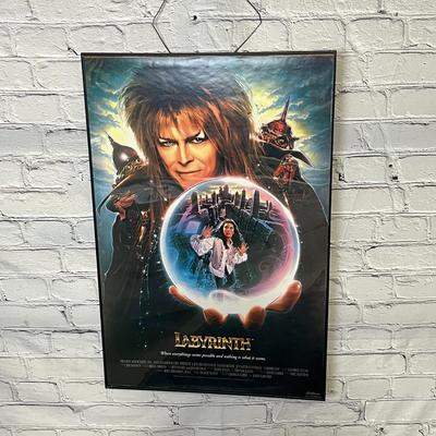 The Labyrinth Movie Poster in Frame