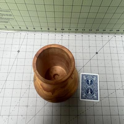 Handmade Wooden Vase