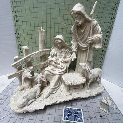 Resin Nativity Scene