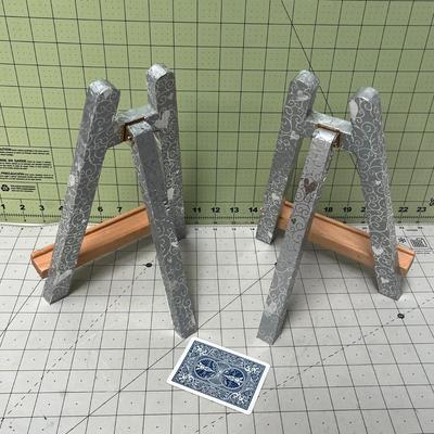 Mini Print-In-Place Articulated Easel Display Stand